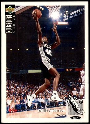 Willie Anderson #340 1994-95 Collector's Choice - Image 1 of 2