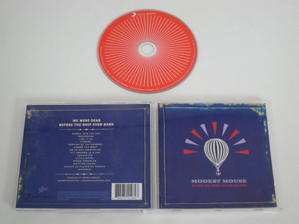 MODEST MOUSE/WE WERE DEAD BEFORE THE SHIP(EPIC 88697541962) CD ALBUM - Bild 1 von 1
