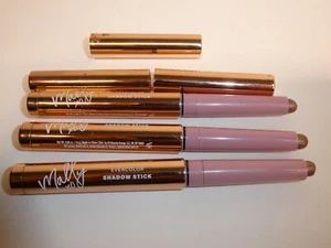3 Mally Evercolor Shadow Sticks Extra .06 oz  Rose Gilt Golden Blush Amber Glow - Picture 1 of 3
