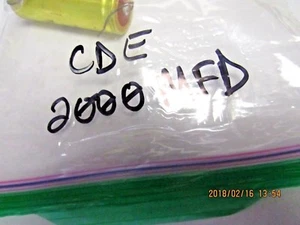 Condensador CDE 2000MFD - Imagen 1 de 2
