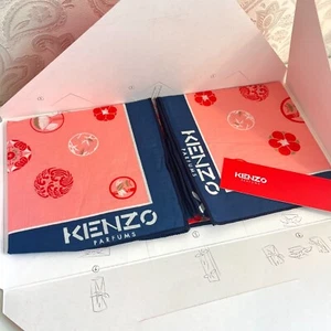 KENZO Parfums Perfumes - Red Furoshiki Wrapping Kit - Rare Collectable Scarf NEW - Picture 1 of 5
