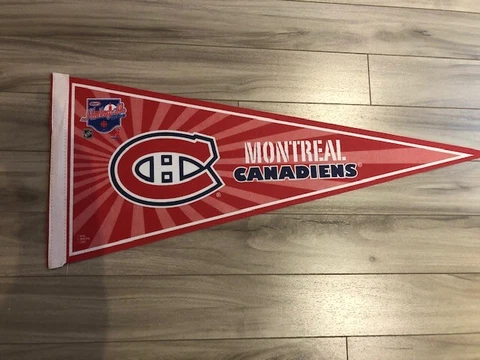 2008 KRAFT VARIOUS TEAMS HOCKEYVILLE PENNANT FLAGS 29'' NEW, NHL HOCKEY RARE Cover