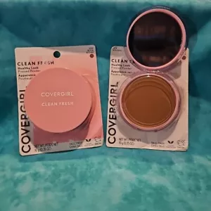 (2 Pack) Covergirl - Clean Fresh - Pressed Powder - #100 + #200 - 0.35 Oz Ea. - Picture 1 of 1