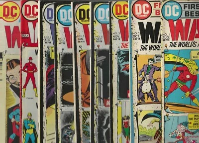 Wanted: World's Most Dangerous Villains #1 2 3 4 5 6 7 8 9 Complete Run! Fn 6.0 - Image 1 of 4