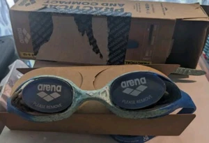 Arena Glasses Swimming Spider Junior Child Mirror Blue  - Picture 1 of 6