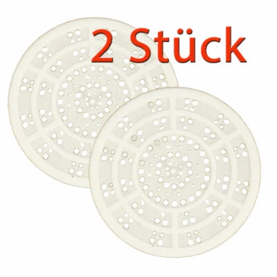 2 Stück Silikon Abflusssieb Haarsieb Spüle Waschbecken Abfluss Badewanne Küche - Bild 1 von 4