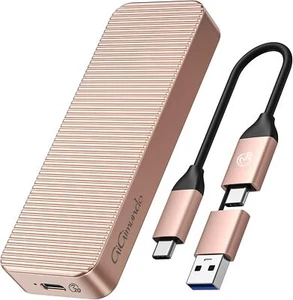 AJM20C USB 3.2 Gen 2x2 Aluminium M.2 NVMe SSD Gehäuse - 20Gbps Geschwindigkeit - Bild 1 von 7