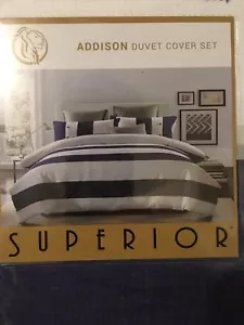 Superior Addison Duvet Covet Set, King - Picture 1 of 6