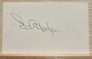 Ed Hodge Minnesota Twins IP Signed Card Autographed 1985 - Picture 1 of 1