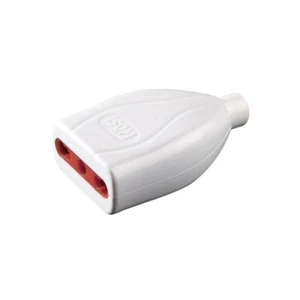 Emilia Haushaltssteckdose gerade 250V 2P+T 16A Farbe weiß - Bild 1 von 1
