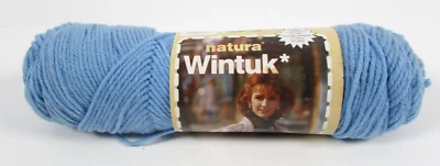 Natura Wintuk Yarn Blue Jewel 922 National Yarn Crafts 4-Ply Worsted Weight - Image 1 of 4