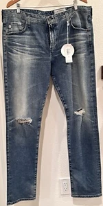 NEW w/Tags Adriano Gold Schmied AG-ED DENIM TELLIS Modern Slim 38x33 Pants Jeans - Picture 1 of 8
