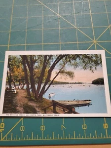 Waterloo Iowa The Bathing Beach Parque La Fayette - Imagen 1 de 2