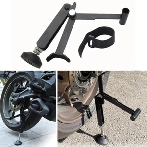 Portable  Adjustable Motorcycle Rear Wheel Support Frame Lifting Fold Jack Stand - Bild 1 von 17