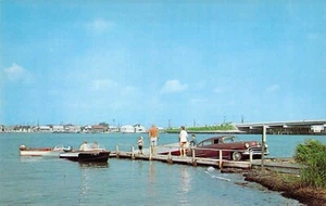 Nueva Jersey 1962 fondo de barco pequeño lanzamiento coche de colección como nuevo postal N44 - Imagen 1 de 2