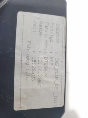 BMW B7 ALPINA 2007 2008 OEM interruptor de encendido con interruptor de llave Foto 1 de 4