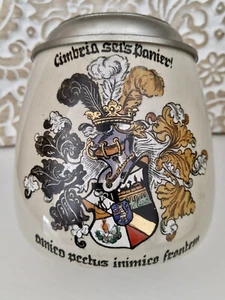 Bierkrug Cimbria sei's Panier Krug der Verbindung Cimbria zu Friedberg - Bild 1 von 12