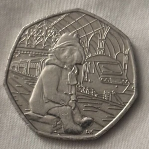 UNICIRCULATED Paddington Bear at the Station 50p - Picture 1 of 4