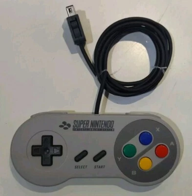 Controller Super Nintendo Entertainment System CLV-202 Nes SNES Wii Funzionante  - Immagine 1 di 4