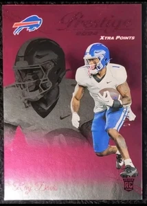 RAY DAVIS RC 1/25 2024 Prestige #387 Xtra Points & Free Base BUFFALO BILLS RB - Bild 1 von 4