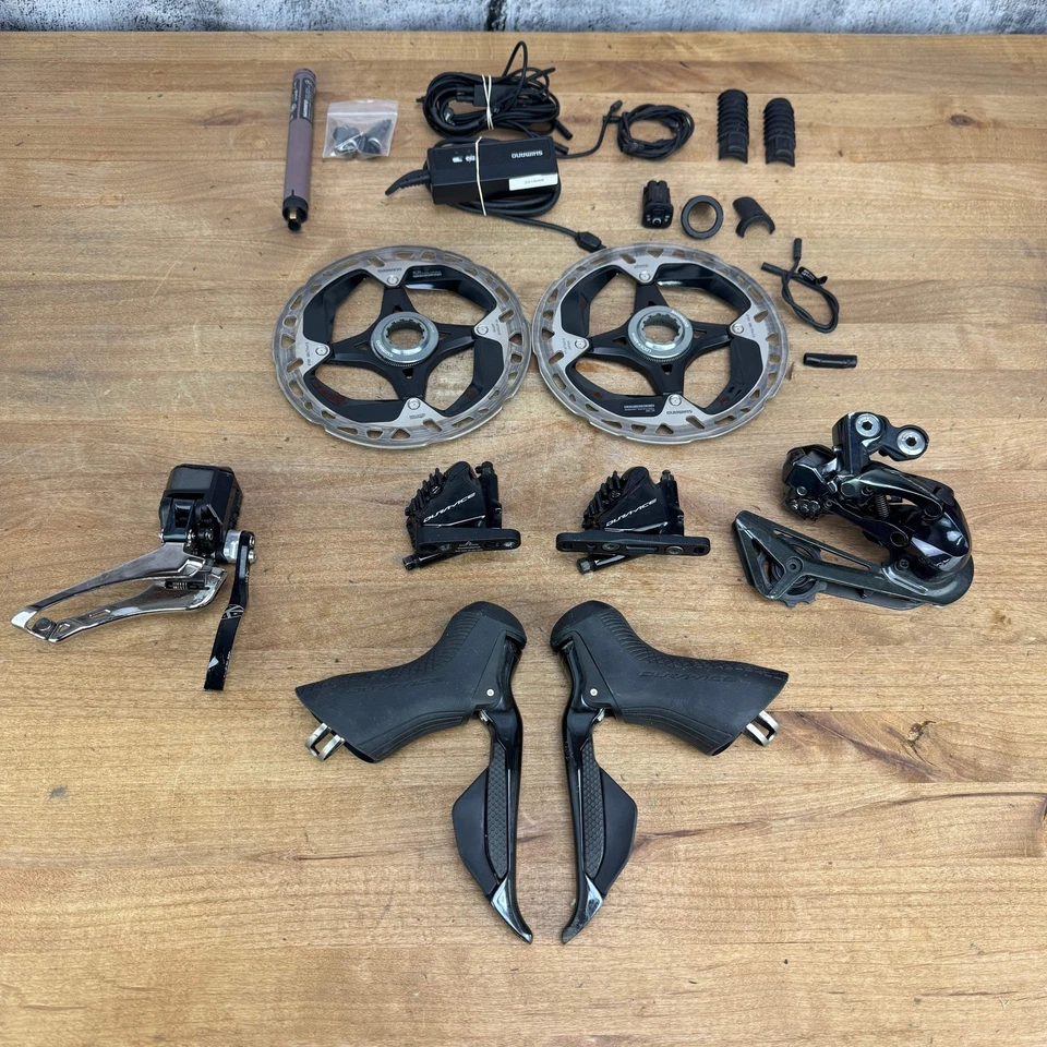 Shimano Dura-Ace R9170 Di2 Electronic 11-Speed Hydraulic Disc Mini Groupset - Image 1 of 4