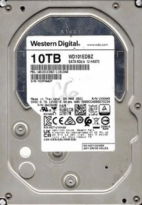 WD101EDBZ-11B1DA0 P/N: 2W10436 MAR 2021 Thailand Western Digital 10TB - Picture 1 of 2