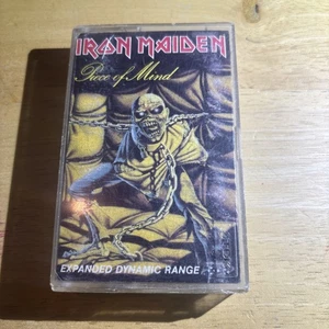 Iron Maiden Piece of Mind Cassette Tape 1983 EMI Records Heavy Metal - Picture 1 of 4
