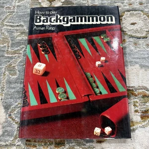 How to play backgammon by Ratip, Arman. Printed In 1978 Italy - Imagen 1 de 7
