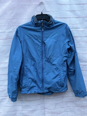 Helly Hansen куртка женщин средний синий работает средний слой флис водонепроницаемый пальто - Изображение 1 из 4