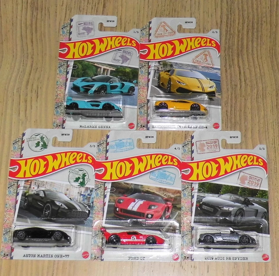 Hot Wheels World Class Racers HFW39 2022 1-5 NEU OVP - Bild 1 von 1