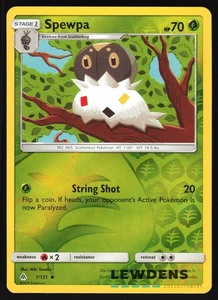 Spewpa - 7/131 - Holograma inverso poco común - Luz prohibida - Tarjeta Pokémon - Imagen 1 de 2