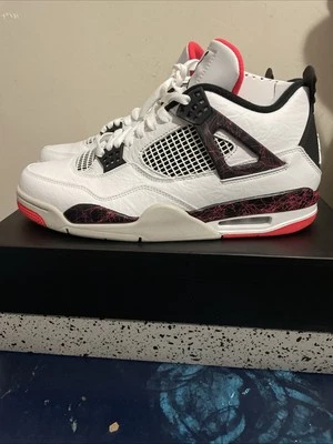 Hombres Talla 11 - Jordan 4 Retro Pale Citron, Bright Crimson 2019 Foto 1 de 4