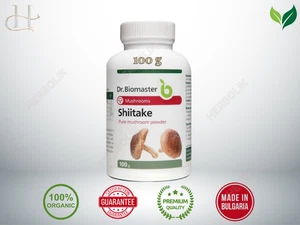 Dr. Biomaster Shiitake Powder 100g – Vitality, Heart & Wellness Support Formula - Picture 1 of 17