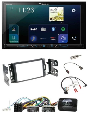 Pioneer Lenkrad Bluetooth USB 2DIN DAB Autoradio für Jeep Grand Cherokee 2011-20 - Bild 1 von 4