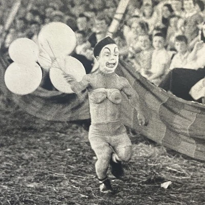 «Карлик, 1958» художественная фотография фото портрет БРЮСА ДЭВИДСОНА цирковой клоун  - Изображение 1 из 3