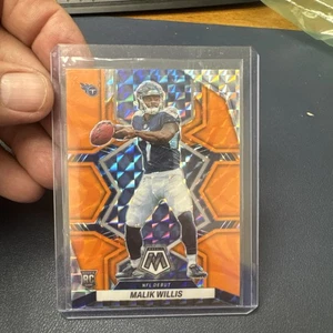 Panini Mosaic 2022 - Debut NFL Malik Willis #272 Mosaic Reactive Orange Prizm... - Imagen 1 de 3