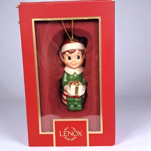 Lenox Elf Retro Christmas Ornament New 2022 894163-New - Picture 1 of 11