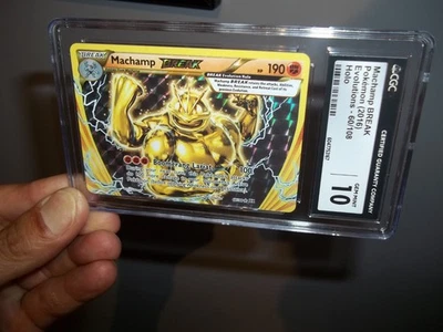 Machamp Break 60/108 XY Evolutions Pokémon CGC 10 Gem Mint!! not PSA - Image 1 of 4