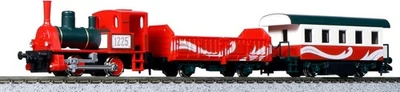 Kato 10-503-3 Chibi-Loco Set Christmas Train Steam Locomotive & Wagons N Scale - Image 1 of 4