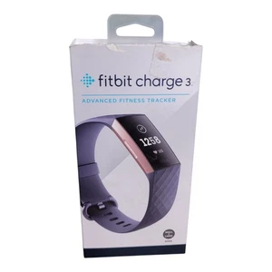 Fitbit Charge 3 Fitness Activity Tracker Purple, New Opened Box - Picture 1 of 7