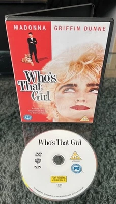Who's That Girl DVD Region 2 Madonna Griffin Dunne John Mills Stanley Tucci - Image 1 of 4