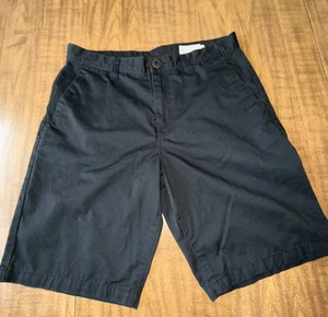 Volcom Frickin Chino Shorts Mens Size 33 Black Modern Skate Surf Outdoor - Picture 1 of 8