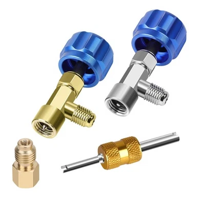 R1234YF Refrigerant Can Tap Set with Core Remover For Automotive AC Repair - Image 1 of 4