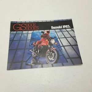 1983 Suzuki GS1100E GS1150ES Sales Brochure Advertising 8.5x11 - Picture 1 of 5