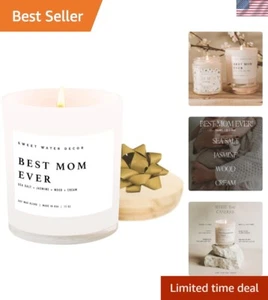 Best Mom Ever Candle - Mother's Day Gifts for Mom, New Mom Gift, Spa Scented ... - Picture 1 of 9