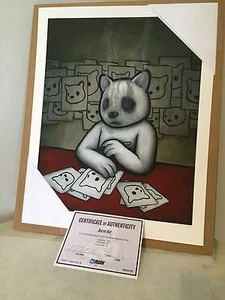 Luke Chueh "Burnt Out" Graffiti Art Print 16x20" Signed Numbered L/E of 100 - Picture 1 of 7