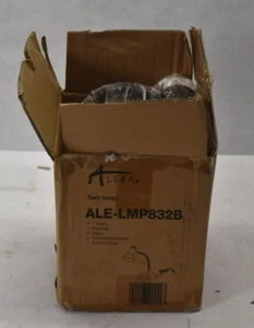 Alera Task Lamp 16" High Black Black Bulk For Desk Office Study Space ALELMP832B - Picture 1 of 4
