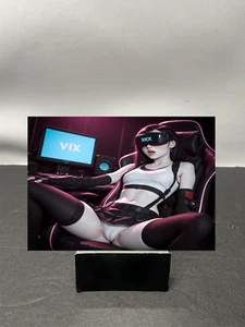 Tifa Lockhart Waifu Anime Custom Art Trading Card NSFW AVAILABLE W6352 - Picture 1 of 2