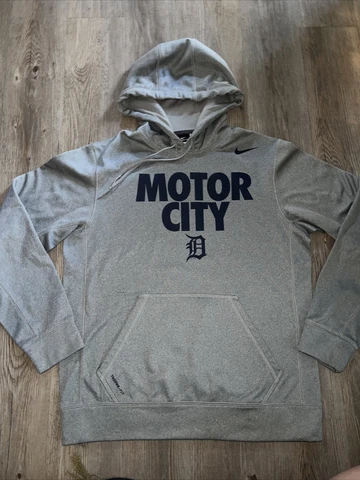 Nike MLB City Edition Hoodie - Detroit TIGERS “Motor City” Men’s Size Medium Cover