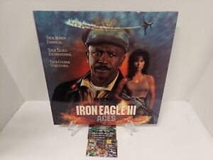 Iron Eagle III 3 Aces Laserdisc LD Nice Shape NOT DVD 